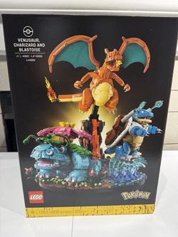 Lego Pokemon 72153 Venusaur Charizard Blastoise Brand New