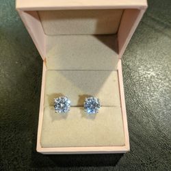  🎁 2ct Diamond Earrings- Luciana Rose Couture