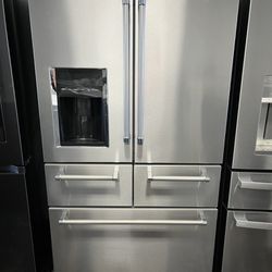 🚩🚩 KitchenAid 5 Door Refrigerator Stainless Steel 🚩🚩🚩