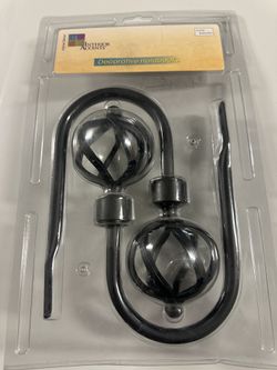 Curtain Holder Set. Pick up Rainbow and Blue Diamond.