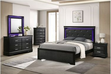 Nora 5pc King Bedroom set. An elegant bedroom for your sweet home. Finance/Delivery.