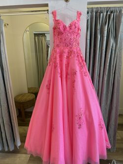 New Hot Pink Quince Dress