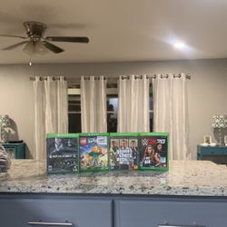 Mortal Kombat,Lego World,Grand Theft Auto 5,Wwe 2k20 For Xbox 1