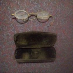 Antique S.P.A. Eyeglasses W/Case