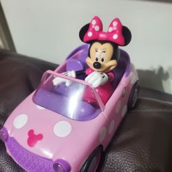 Minnie In Her Car