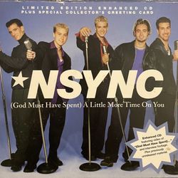 NSYNC  GOD Must Had Spent) A Little More Time On You CD-SINGLE-1999)