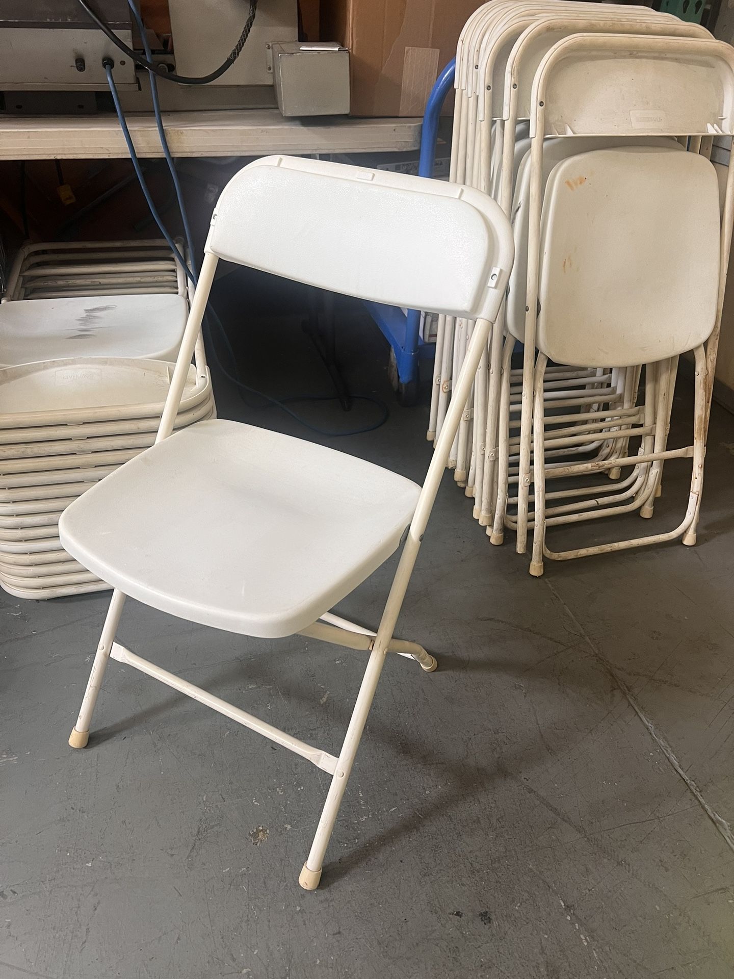 White Foldable Party Chairs