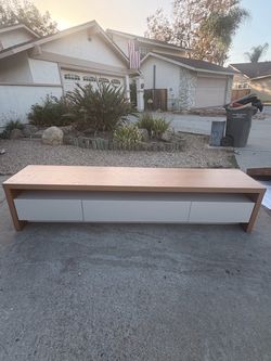 Modern Low-Profile TV Stand with Drawers