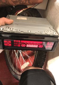 Panasonic touchscreen single din radio