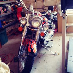 Custom Softail Style Bike