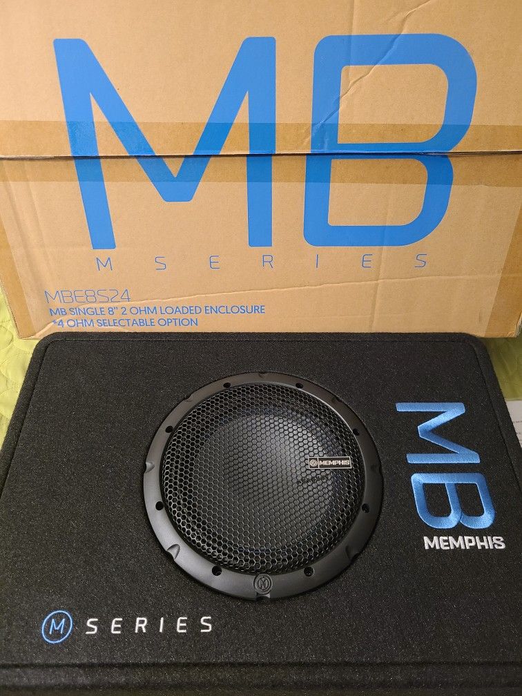 150$ MEMPHIS 8IN SUB AND PORTED ENCLOSURE