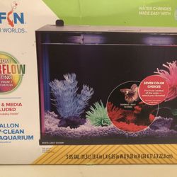 Top Fun Color flow 3 Gallon Aquarium 
