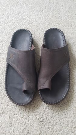 Ocean pacific Mens Leather sandals -New