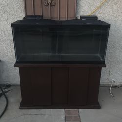 55gal aquarium  and stand