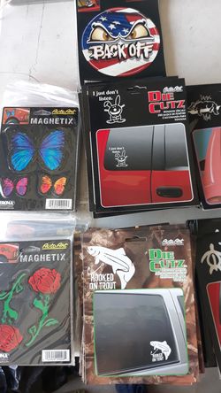 Magnetix and Window decals