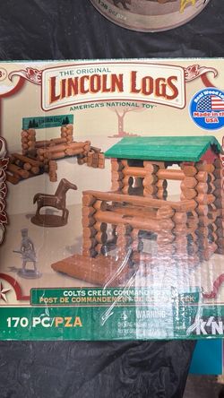 Lincoln Logs Colts Creek Command Post 170pc Set