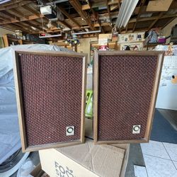 Vintage 1970s Panasonic Speakers