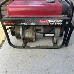 Coleman 6750 Watt Generator 