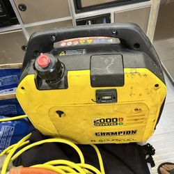 Champion Generators 2000 Watt Dual Fuel 