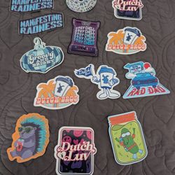 Dutch Bros Stickers Swag 1B