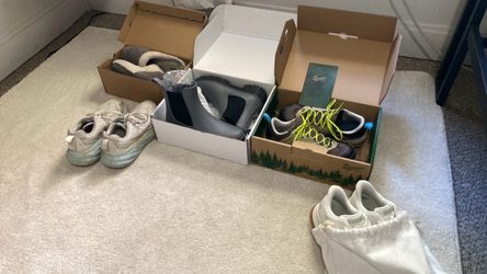 Womens shoes and boots all  size 7.5 Danner, Chelsea, sketcher and more all $149 includes boxes