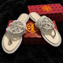 New Tory Burch Sandals White Size 7.5