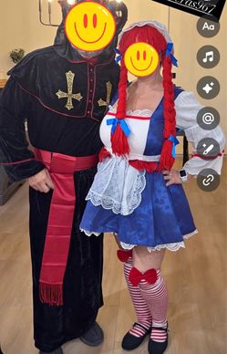 Halloween Couples Costume Set