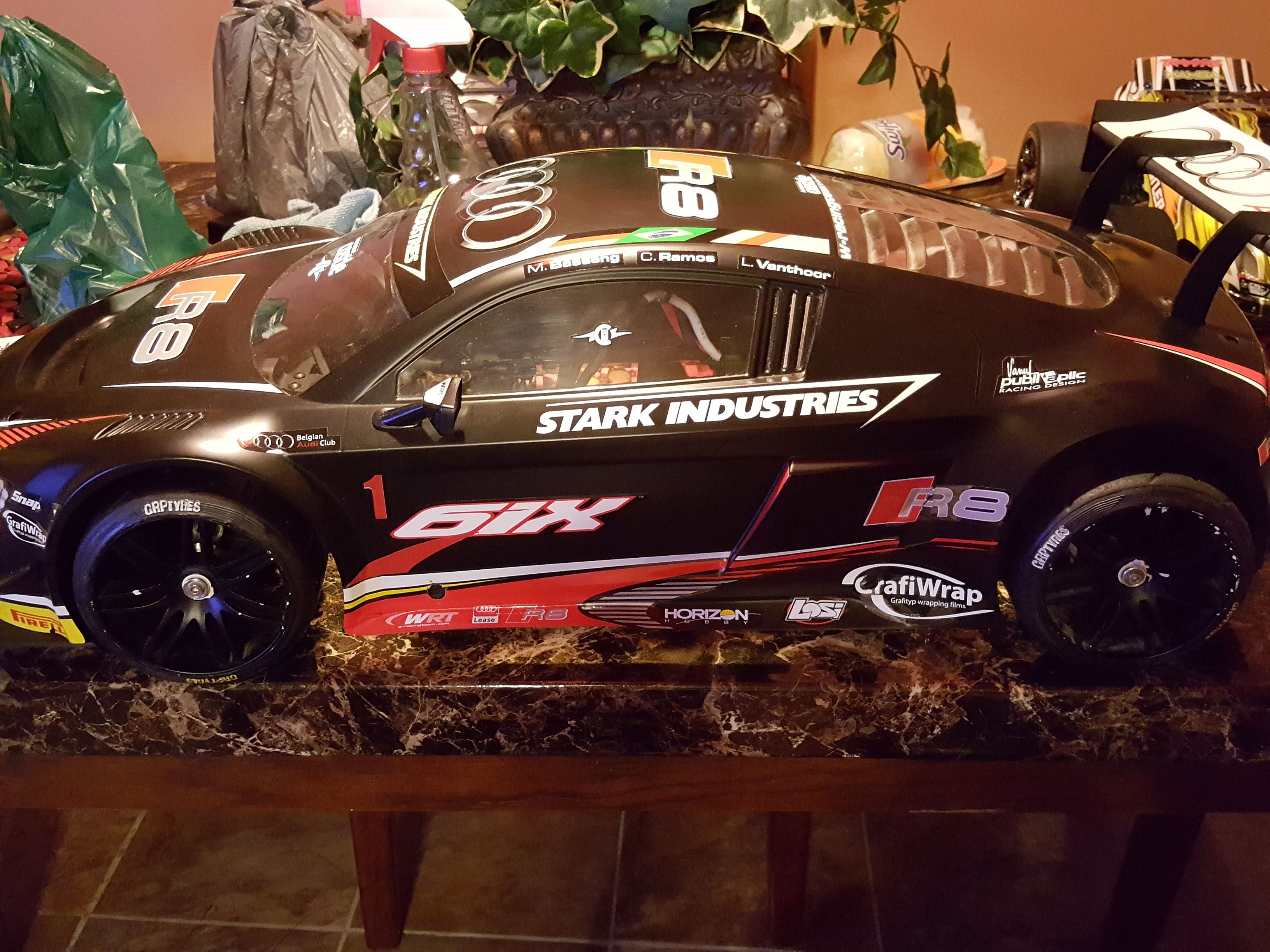 Losi audi r8 for cheap sale