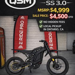 2025 E-Ride Pro SS 3.0 — SALE PRICE $4500 OTD