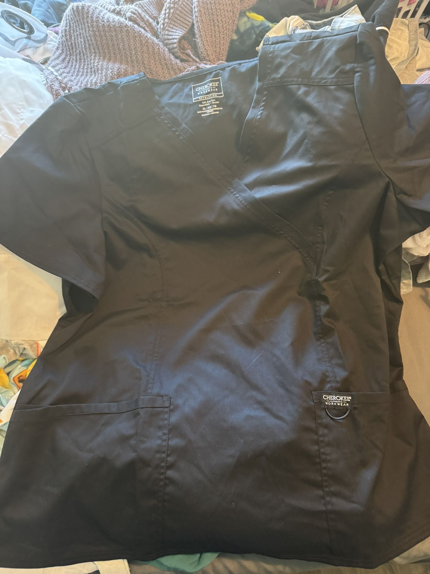 Xl Scrub Top New With Tags