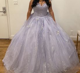 Lavender Quinceanera Dress