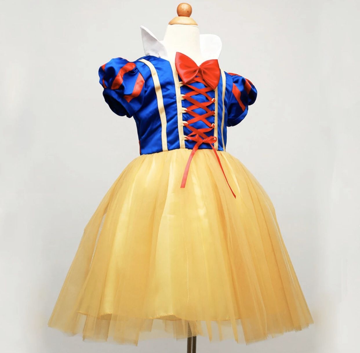 Dress Snow White Girl Princess Dress Halloween Party Costume Children