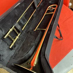 Nice Gold Trombone with New Mouthpiece $280 Firm