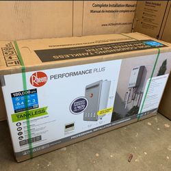 Rheem 160,000btu Performance Plus Tankless Water Heater