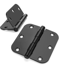 Matte Black Door Hinges