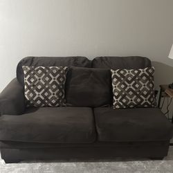 Brown sofa