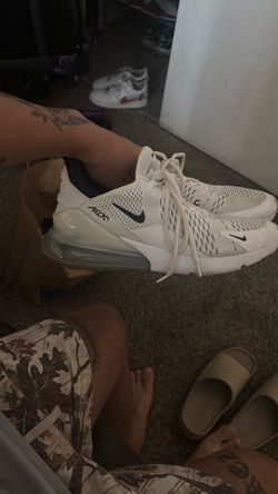 Nike Air Max 270 White Sneakers size 10
