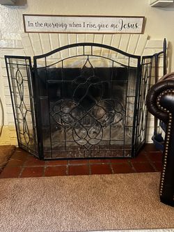 Fire place screen