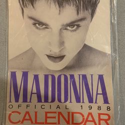 Madonna 1988 Calendar