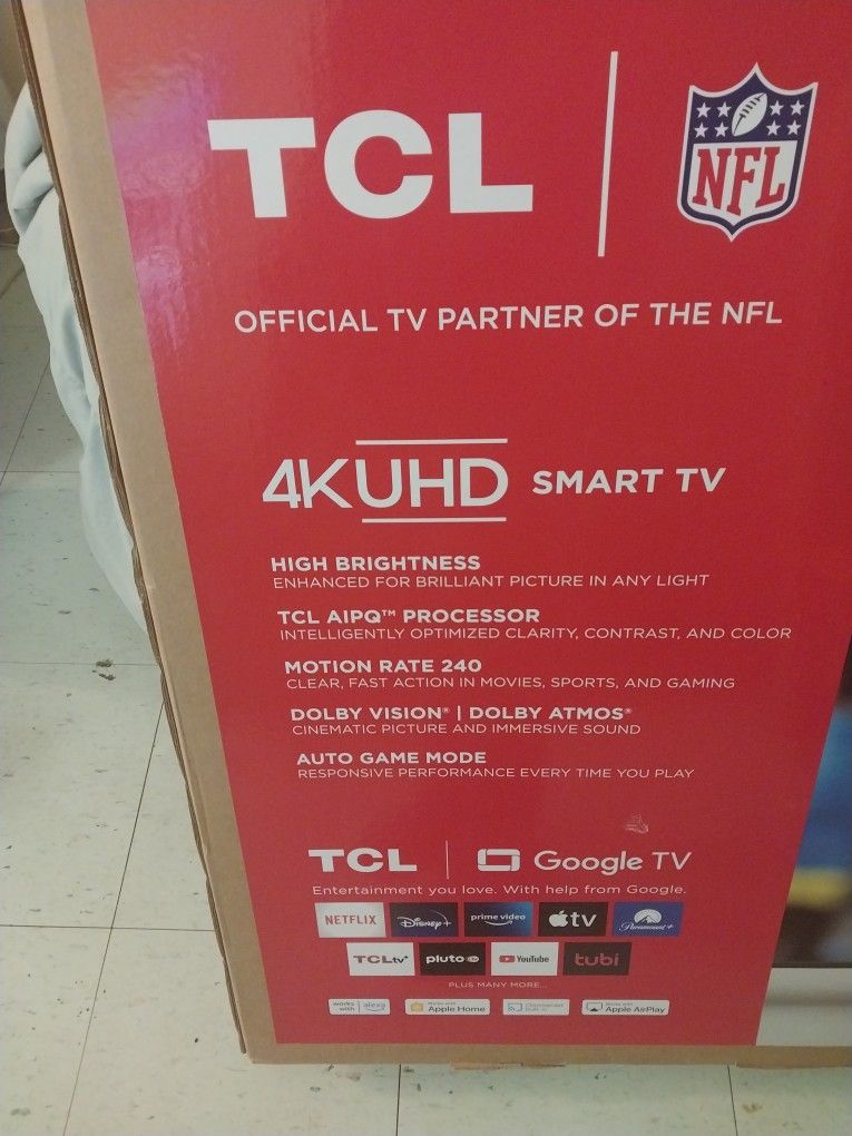 55' 4k Tcl Smart Tv