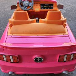 Free Kids Mustang Car (Just Needs Battery!)