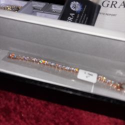 5mm Moissanite Tennis Bracelet