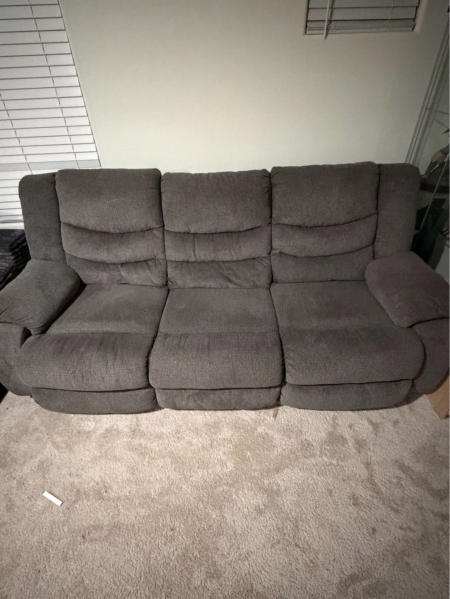 Reclining Couch, Would need to be picked up. Open to best offer