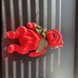 Ty Beanie Baby “Mistletoe” the Bear – 2000 Holiday Edition – w/ Tag