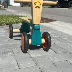 Wood Toddler Bike