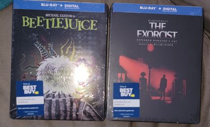 Beetlejuice & The Exorcist Blu-ray Steelbook Set