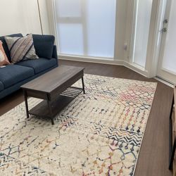 Coffee Table W/ Pop-Up Desk