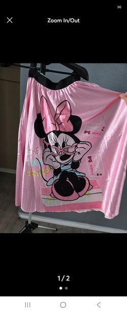 Minnie Mouse Maxi Skirt Size Small
