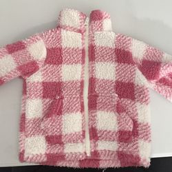 Pink Plaid Jacket 