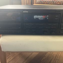 Kenwood Dual Cassette Player 